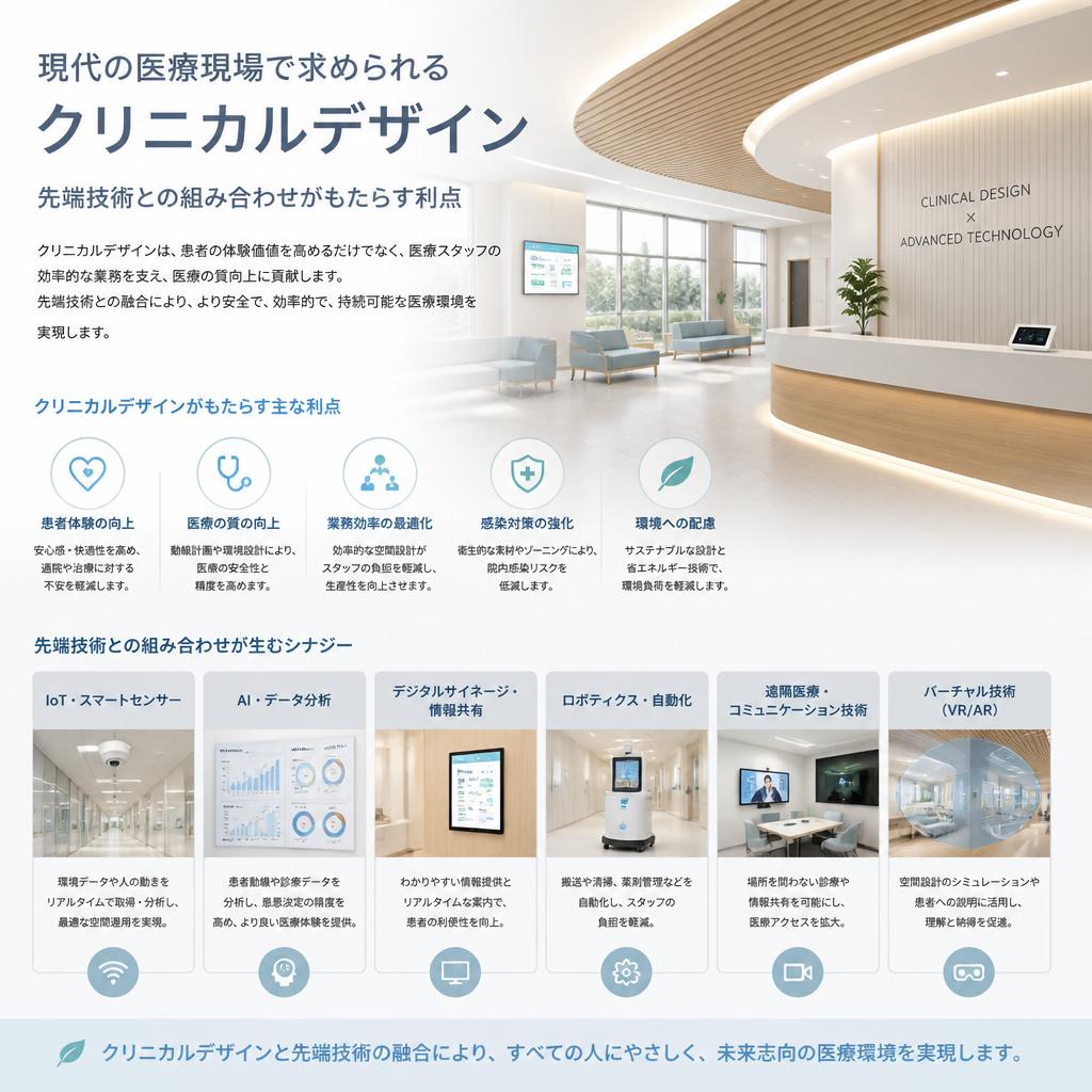 最新のクリニカルデザインの活用