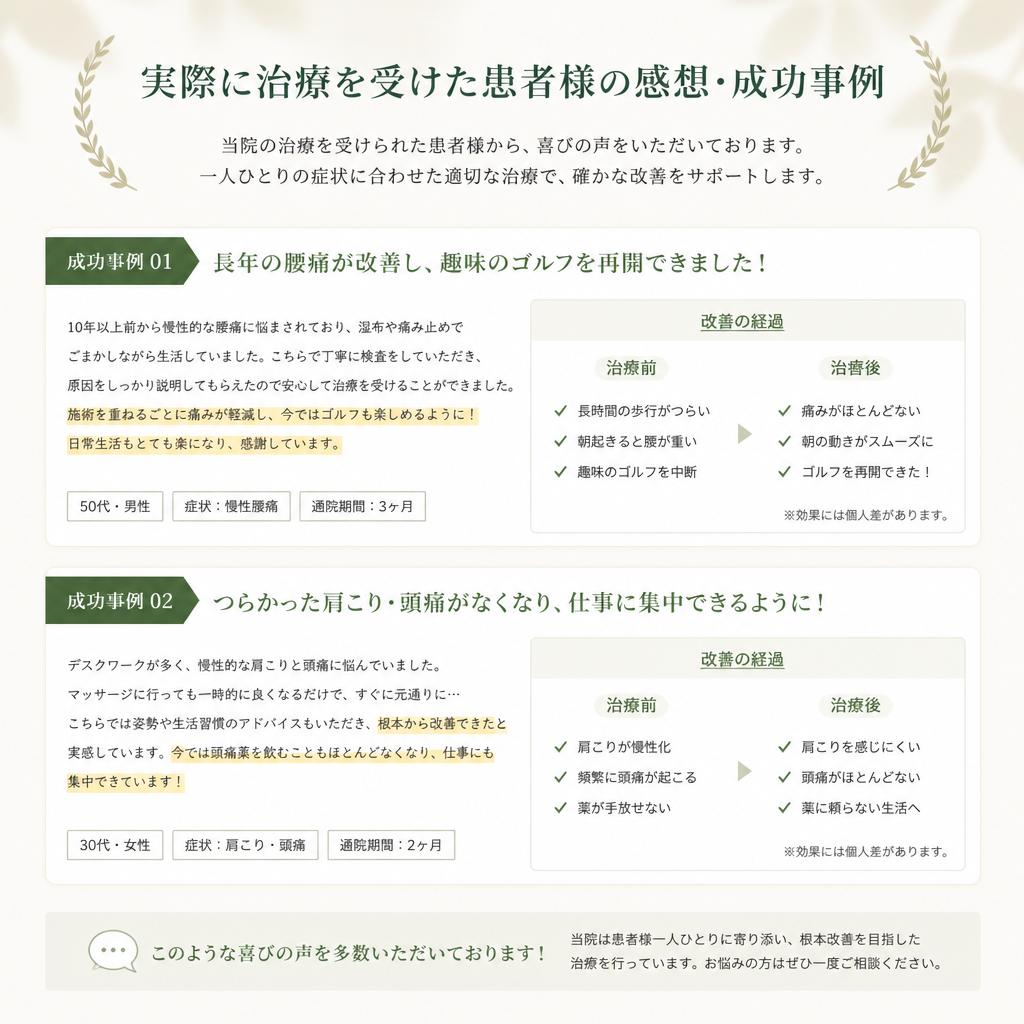 お客様の声
