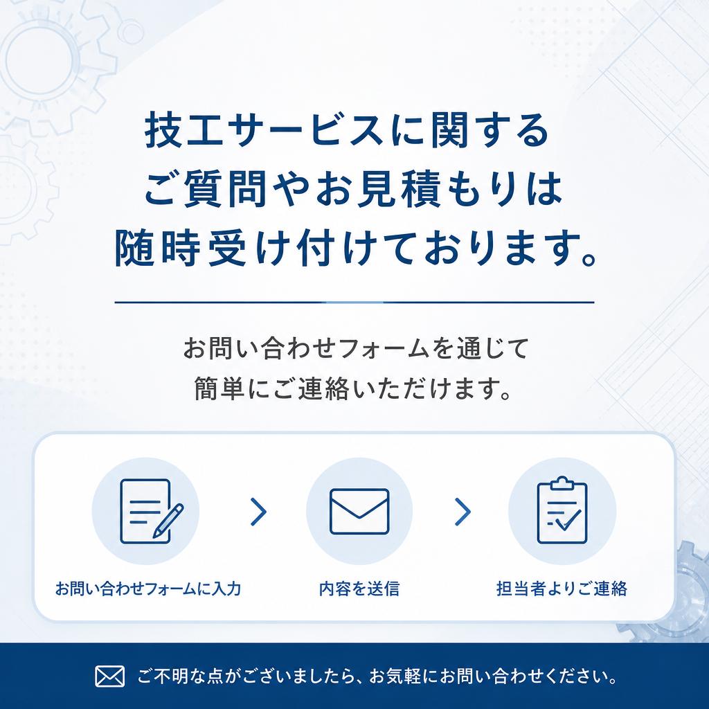 お気軽にお問い合わせを