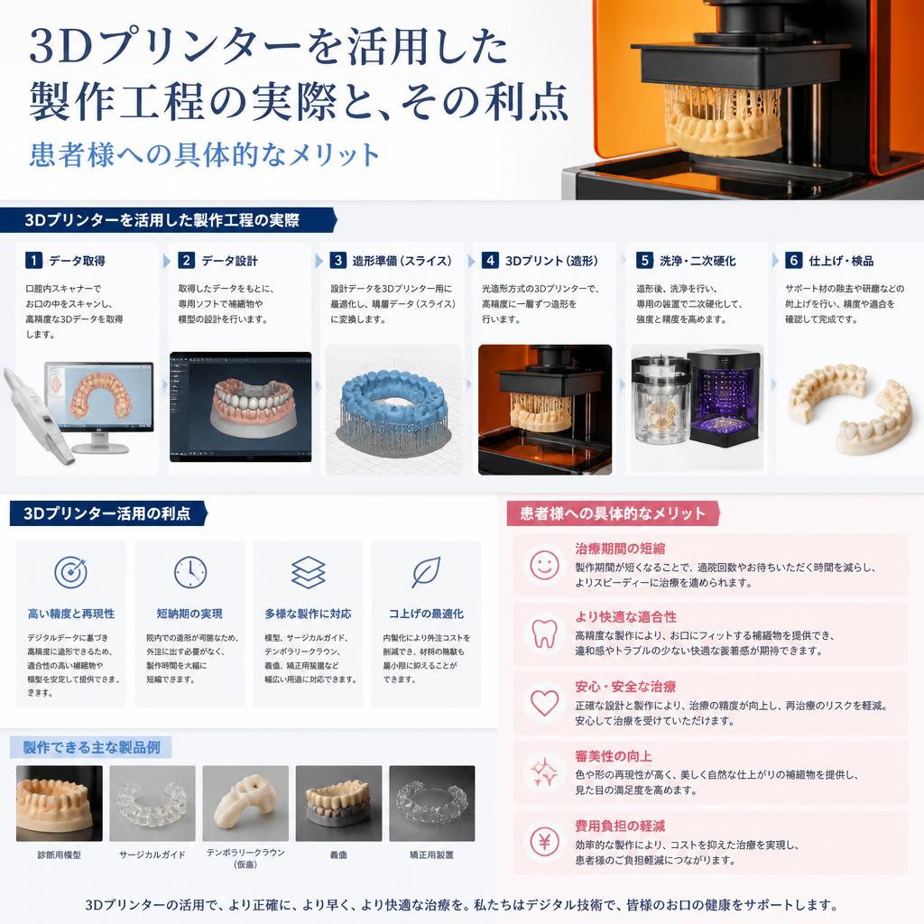 3Dプリンターの利点と可能性