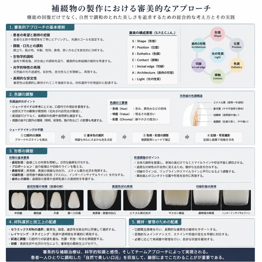 4. 審美性重視の製作プロセス