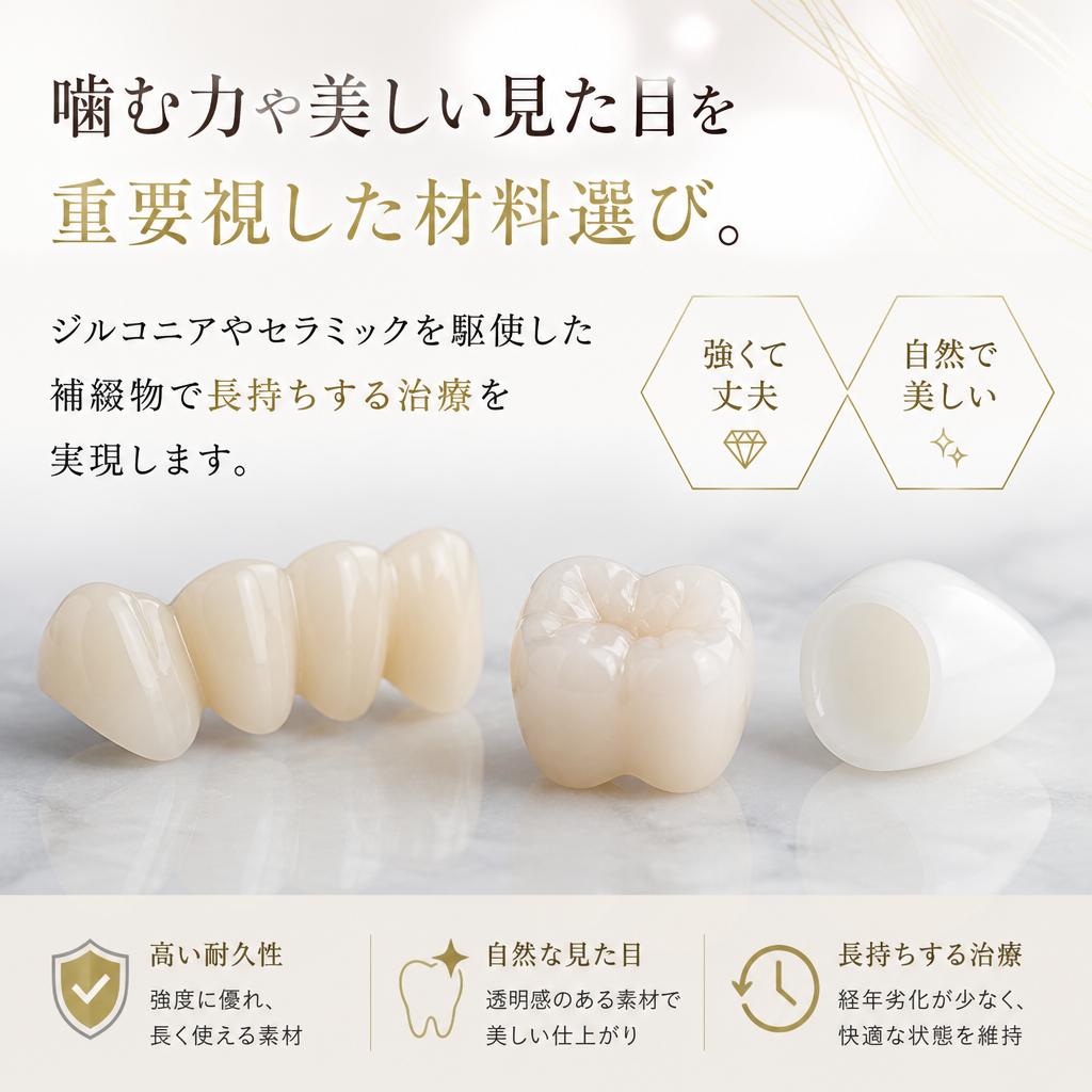 耐久性と審美性の両立