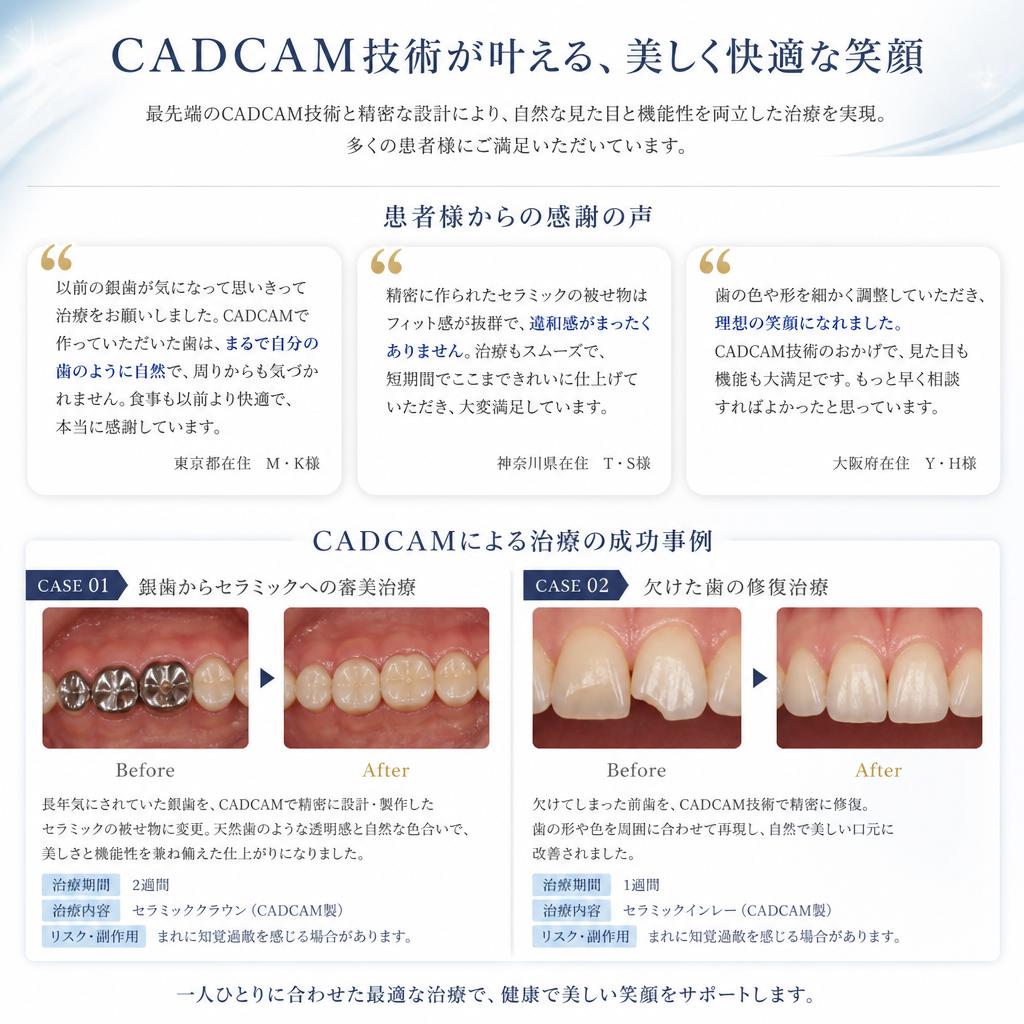 5. 実績紹介：患者様の喜びの声